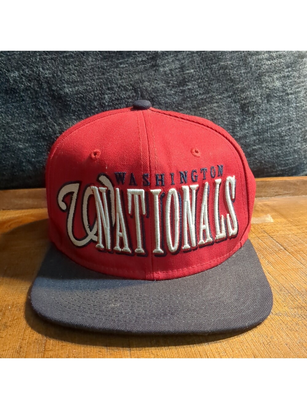 New Era Washington Nationals 9Fifty Jumbo B1 Adjustable Snapback Hat Cap